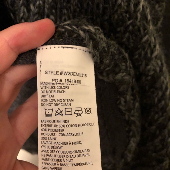 Prana Demure Caridgan Waterfall Cozy Wrap Grey S - Picture 5 of 6